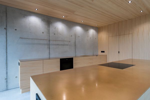 Arbeitsplatte in Tombak